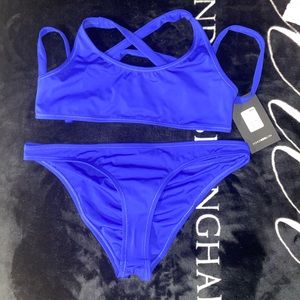 Blue Fashion nova bikini